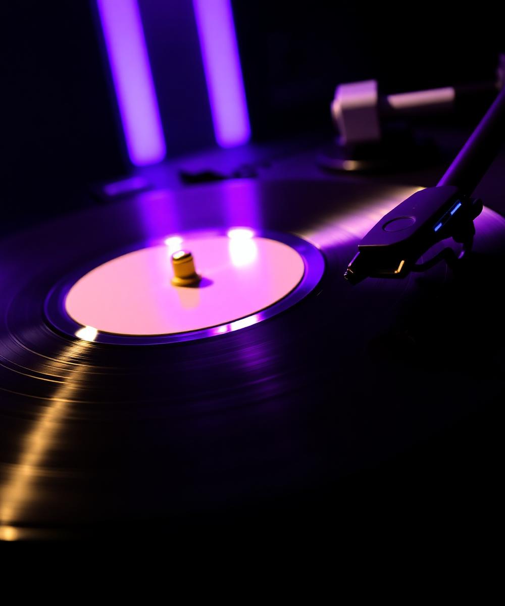Vinyl turntable